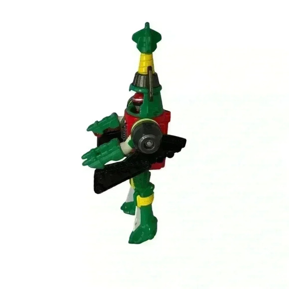 Power Rangers Operation Overdrive Green/Red Ranger Turbo Drill 9” - Picture 2 of 4